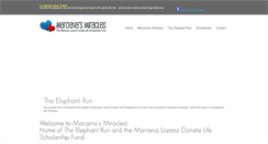 Desktop Screenshot of marcenasmiracles.com